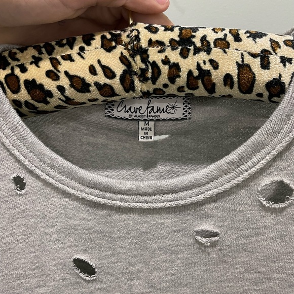 kids medium grey sweatshirt - Picture 6 of 11